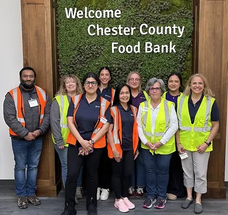 Chester County Food Bank Volunteer