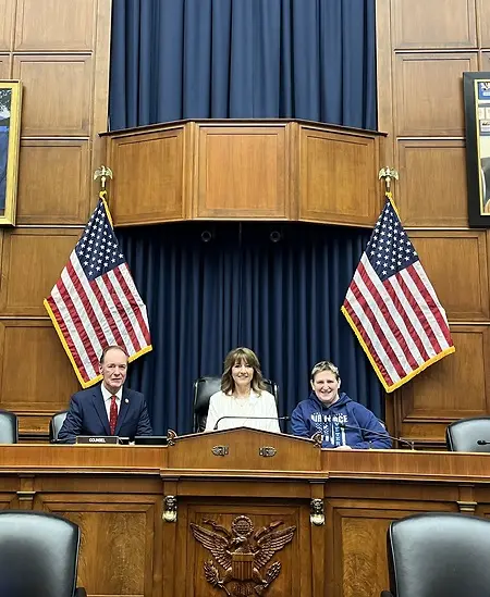 At the nation’s Capitol with my new boss, Congressman John Joyce and another constituent from Blair County PA