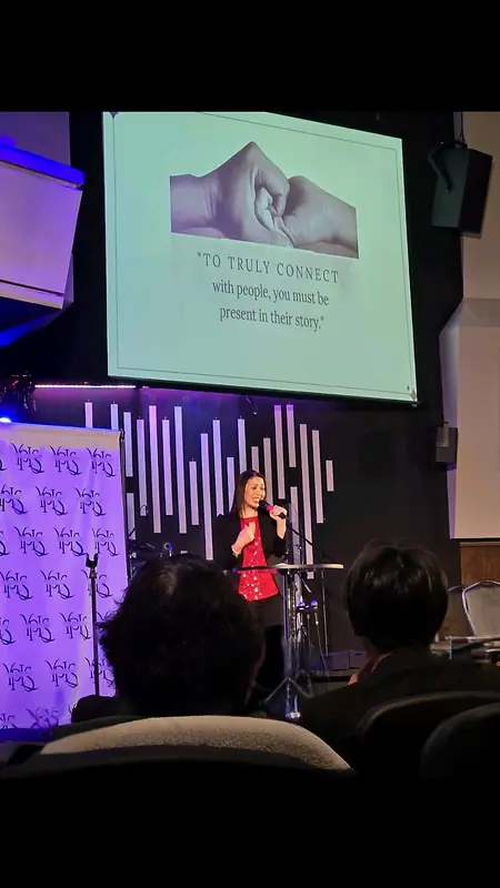 My first international keynote speech YPLS Toronto 2024
