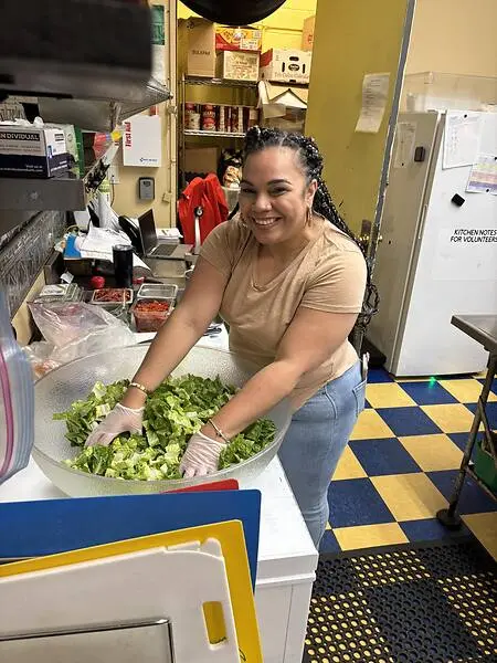 This was me volunteering at South Park Inn, helping prepare and serve food for displaced residents and individuals experiencing homelessness within our community. Being able to support individuals during difficult times was a humbling and meaningful experience for me. It reminded me of the importance of compassion, service, and showing up for those who may need support the most. Through community service opportunities like this, I continue to strengthen my passion for helping others, building connections, and giving back to the community in any way I can.