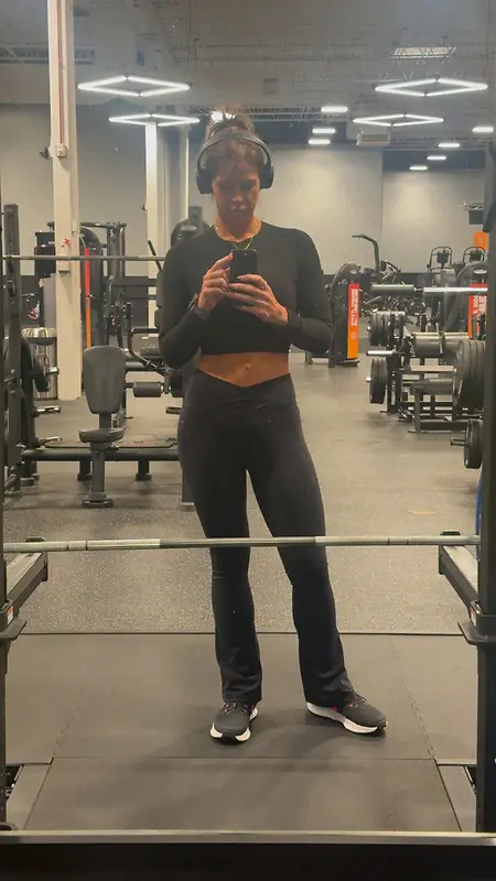 My day starts with taking care of my body and my mind at the gym!