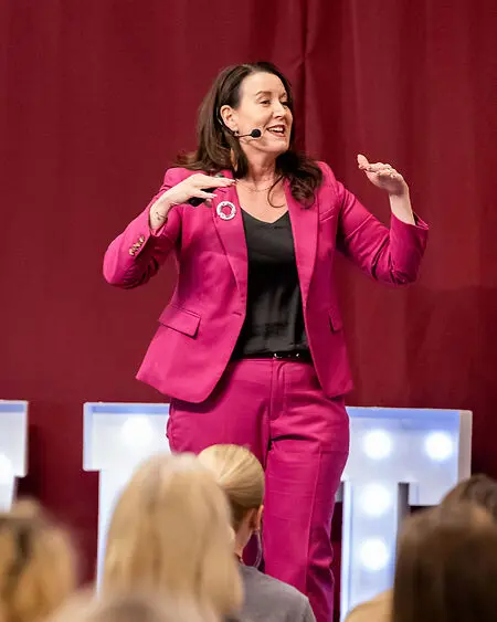 Speaking to high-achievers and helping them understand the dangers of Leadership Drift and sharing the Radical Clarity Compass to help them find their way back from burnout.