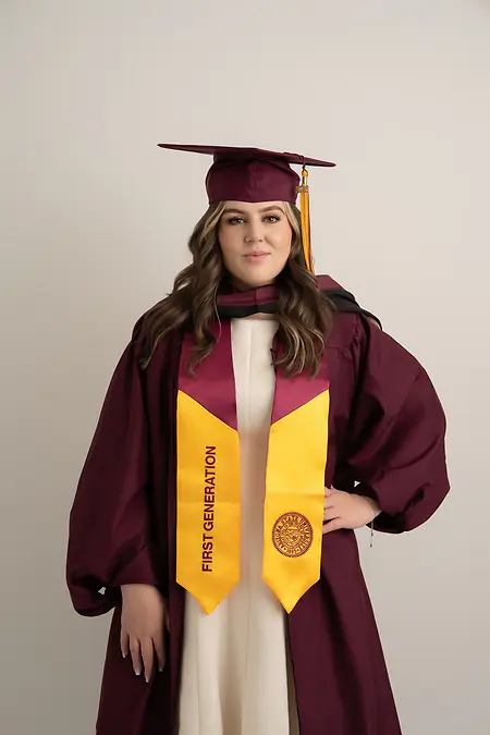 I am able to earn my Master of Business Administration as the first in my family. 