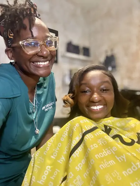 In my Happy Place serving beautiful clients