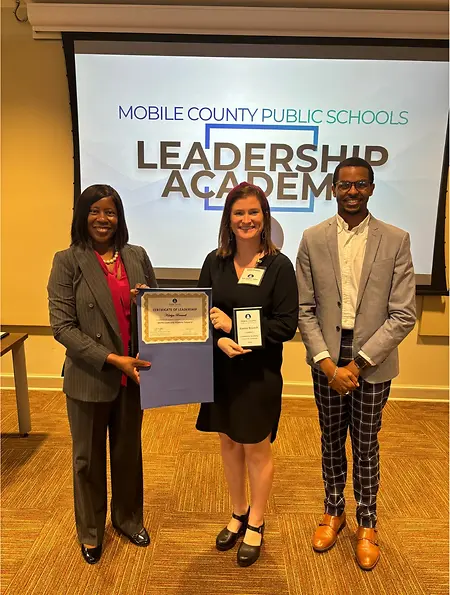Completing Leadership Academy 