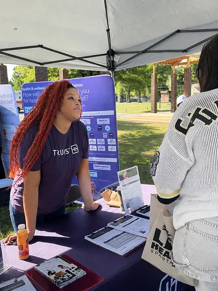 this was when I first became a branch leader and attended the annual CHAD (community Health Awareness Day) event held in Spartanburg sc. 