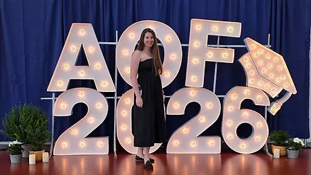 On commencement weekend 2026, Jacqueline took a photo to commemorate 10 years of work at Avon Old Farms School. 

"Over the last decade, I’ve had the opportunity to tell the story of an extraordinary school and community through magazines, websites, campaigns, photography, admissions work, development initiatives, and now preparations for a centennial celebration.

What I’m most grateful for, though, are the people. The students who trust you with their stories. The colleagues who become teammates and friends. The alumni whose connection to Avon spans generations.

As another graduating class leaves the Farm, I’m reminded how fortunate I’ve been to spend the last ten years helping to honor tradition and inspire excellence. Thank you to everyone who has been part of the journey!"