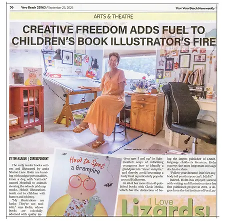 Doing art shows gives me an opportunity to get out of my studio. And gather ideas.