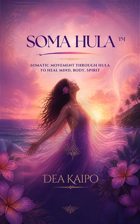 🌺 SOMA HULA™ is officially here! 🌺

Born from a personal journey through decades of life, stress, change, healing, and rediscovery, Soma Hula explores what can happen when we reconnect with the body through breath, rhythm, somatic movement, and hula.

This book was created with every body in mind — beginners, older adults, people living with physical limitations or disabilities, and anyone who has ever wanted to move, participate, and belong. 💜

You don't have to be a dancer. You don't have to move like anyone else. You simply begin where you are.

✨ Move your body.
✨ Breathe.
✨ Reconnect.
✨ Release what you've been carrying.
✨ Come home to yourself.

SOMA HULA™ — Somatic Movement Through Hula to Heal Mind, Body & Spirit

📖 Available now on Amazon
Search “Soma Hula Dea Kaipo”

#SomaHula #SomaticMovement #BookTok #Bookstagram #MovementIsMedicine #AccessibleMovement #AdaptiveFitness #InclusiveWellness #DisabilityInclusion #HealthyAging #ActiveAging #NervousSystemRegulation #MindBodyConnection #MindBodySpirit #SomaticHealing #Breathwork #Hula #HawaiianCulture #WomensWellness #EmotionalWellness #StressRelief #HealingJourney #MoveYourBody #Mobility #WellnessJourney #SelfHealing #NewBook #AmazonBooks #NonfictionBooks #DeaKaipo