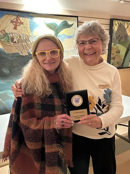 Being Presented with a 2025 New England Integrative Mental Health Conference Speaker Award by Rhode Island Holistic Healers Association for my workshop on Antojai®️ Quantum Reiki.