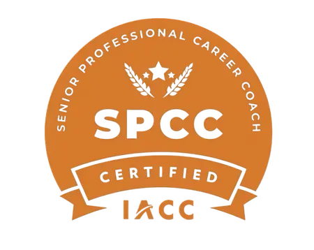 One of the milestones I'm most grateful for is earning my Senior Professional Certified Coach (SPCC) credential through the International Association of Career Coaches. I don't take lightly the responsibility of coaching college students and early-career professionals through hard, high-stakes decisions. This certification reflects a commitment to doing it with rigor, ethics, and genuine skill, not just encouragement. It's the foundation I build everything else on.