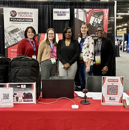 Me and other Women in Trucking Foundation Board members