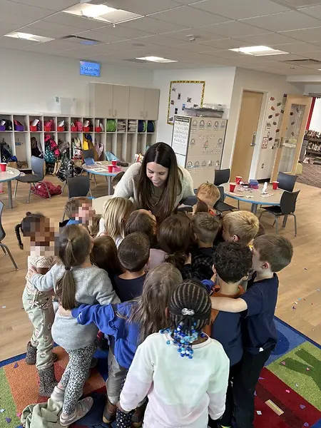 The hugs, the laughter, the joy in their little faces—this is my favorite part of the job. Being surrounded by my students reminds me every day why I do what I do. Their excitement, love, and wonder make every moment worth it.