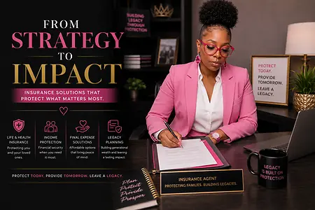 “Insurance isn’t just about policies — it’s about protecting the people, dreams, and legacy you’ve worked hard to build. 💕✨ Every family deserves peace of mind, financial security, and a plan for tomorrow. I’m committed to helping families protect what matters most while building generational impact that lasts beyond a lifetime. 🛡️💼 #LifeInsurance #LegacyBuilding #FinancialProtection #WomenInBusiness #InsuranceAgent #GenerationalWealth #ProtectWhatMatters #FinalExpense #IncomeProtection”
