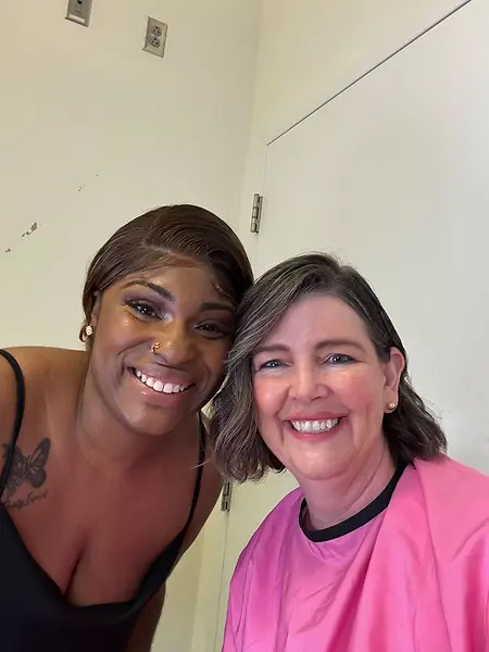 This my client first get her wearing makeup so I made sure her experience was one to remember.. she loved her Makeup.