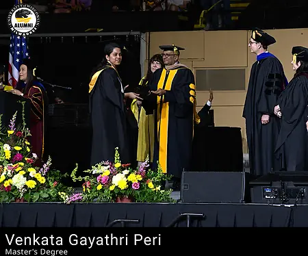 Master's Earned - Graduation Ceremony
