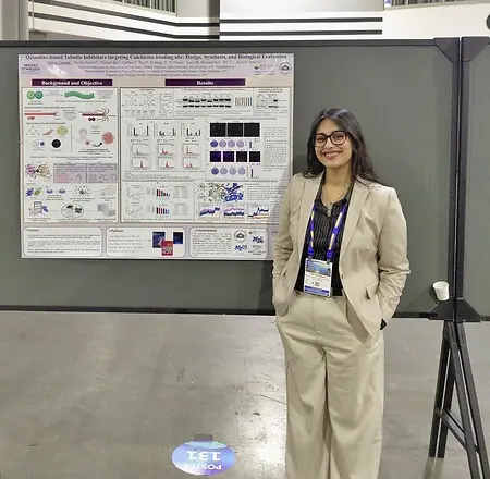 Presenting at the American Chemical Society Spring 2026 meeting at Atlanta, GA for which I also received a travel award.