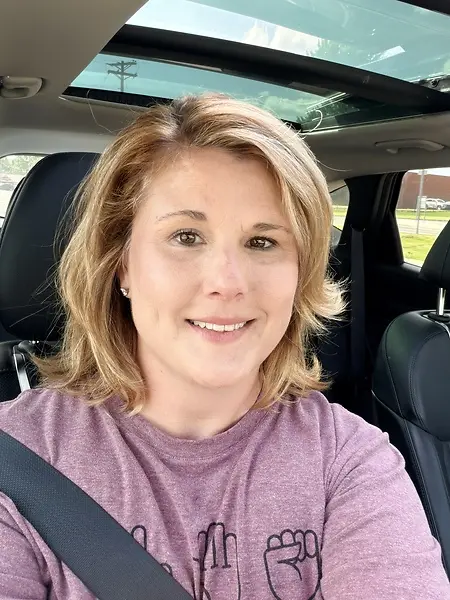 Squeezing in a hair day while having a day off. 