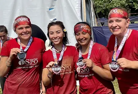 MudGirl 2023 - Building stronger teams one muddy step at a time. From tackling obstacles to cheering each other on, this mud run was a great reminder that collaboration, resilience, and a little grit go a long way—on and off the course.