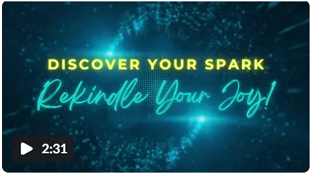 Discover Your Spark; rekindle your joy is a 5 Module process on The Great Discovery platform
