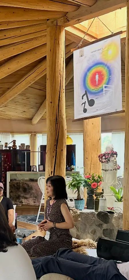 Offering a Past Life Regression at a retreat in New Mexico