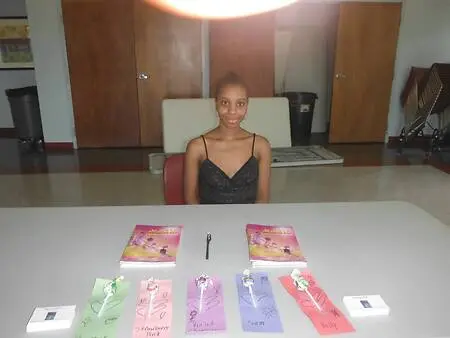 My first book signing! 