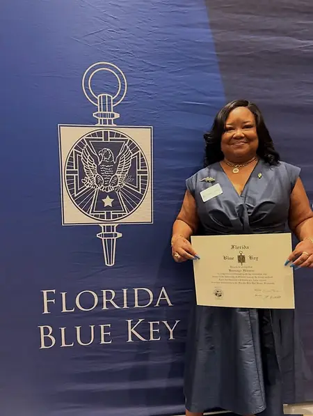 Being tapped as an honorary member of Florida Blue Key was a deeply meaningful milestone in my journey as a University of Florida alumna and servant leader. This honor recognized nearly two decades of service to the university through alumni leadership, student support, mentorship, fundraising, and community-building. For me, it represents the power of showing up consistently, building relationships, and using my gifts to serve something larger than myself.