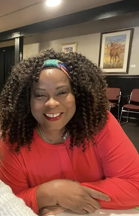 Dr. Kim McMillon directing Freedom's Song, a play she wrote based on the research of Dr. Dale Allender.
