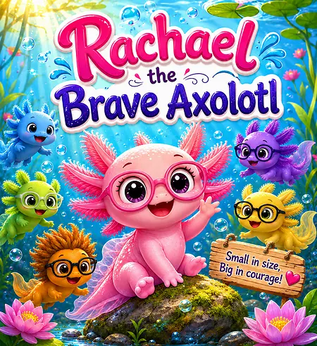 Behind every children's book is a story that begins long before the pages are written.

This behind-the-scenes moment captures me working on Rachael the Brave Little Axolotl, a project that grew from a passion for helping children discover their own courage, resilience, and self-worth. What started as an idea became a mission to create a character who reminds young readers that being brave doesn't mean being fearless—it means moving forward despite your fears.

Building a book while balancing family, work, and everyday life hasn't always been easy, but it's been incredibly rewarding. Seeing this story come to life has reinforced something I deeply believe: the most meaningful opportunities often begin when we choose to take a chance on ourselves.

I'm grateful for the journey and excited to share Rachael's adventure with young readers and their families.
