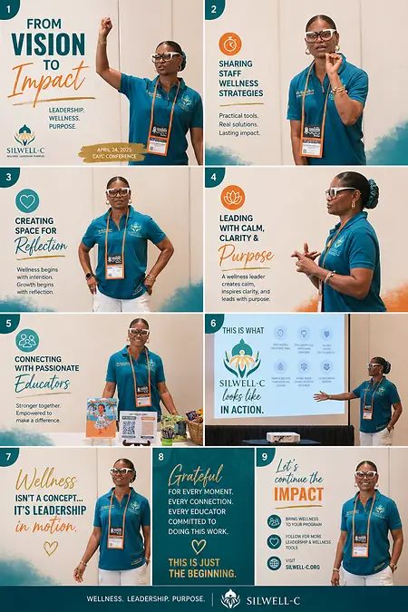 Presenting on staff wellness and leadership at the California Association for the Education of Young Children (CAAEYC) Conference was a meaningful milestone in my journey. It provided an opportunity to share the importance of supporting educators' well-being and fostering leadership practices that strengthen both individuals and organizations.