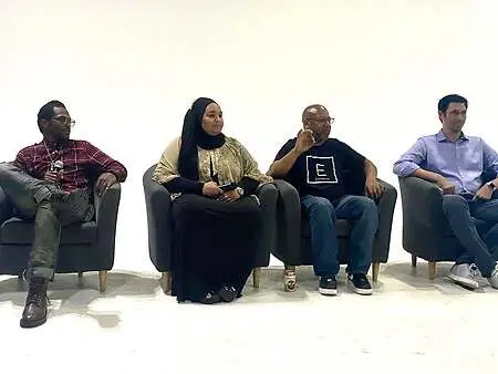 Speaking on a Ai Technology Panel 