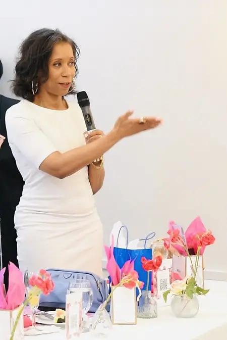 At the Black Women of Long Island Luncheon, Spring 2026. I had the opportunity to share with the guests some of our work on environmental justice in Black communities. 