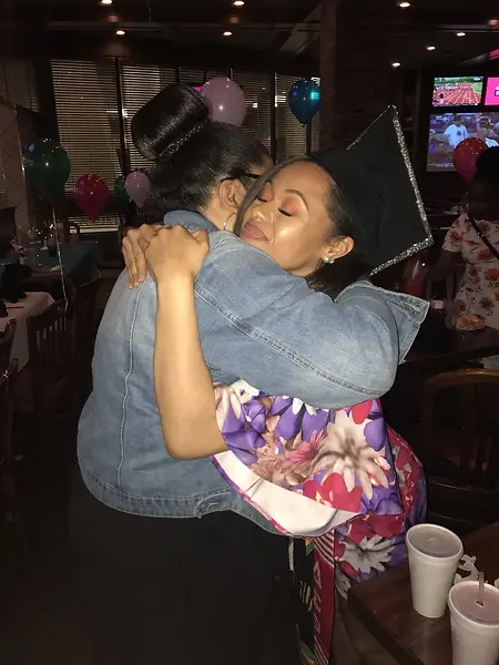 Graduation day with my mom ❤️