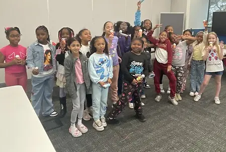 This was one of our girl scouts events with a K-POP theme, not all are pictured but 35 girls from different elementary schools in the Columbus Ohio area showed up and showed out!