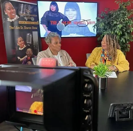 The I Am Dr. Sharon Show with guest, Fola Grier