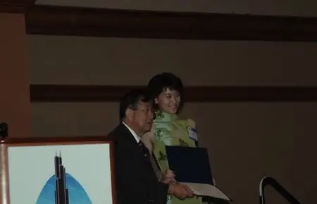 Receiving the 2008 International Visiting Scholarship from the American Academy of Otolaryngology–Head and Neck Surgery Foundation and making my first trip to the United States—a milestone that opened the door to many opportunities.