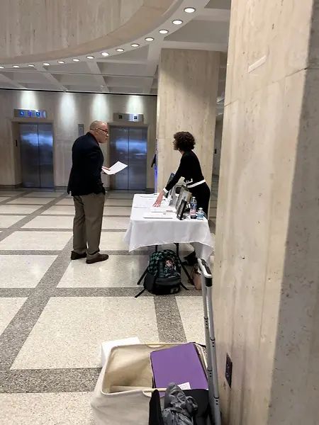 Leadership isn’t only about speaking on stage. It’s also about showing up early, doing the work behind the scenes, and serving wherever you’re needed.