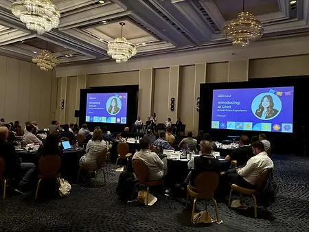 Presenting the extraordinary work my team has done around AI during our 2026 Senior Leadership Offsite in Mexico City.