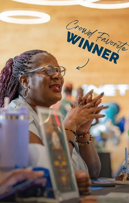 I learned I was the 2026 Northeast Ohio S.E.A. Change "Crowd Favorite" for my social enterprise, Healing in Color.