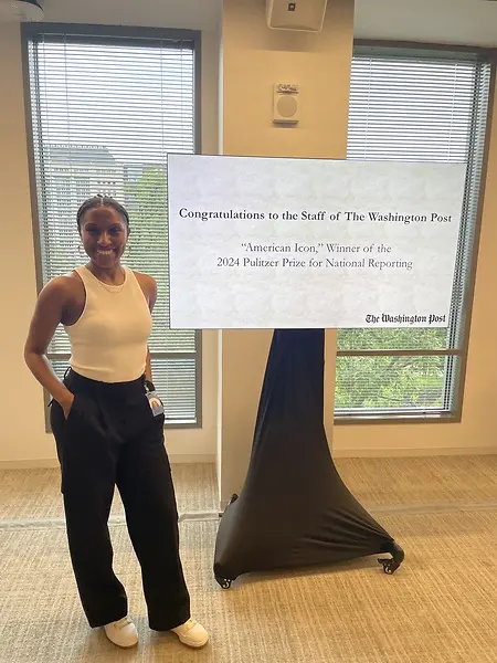 At The Post, Ashleigh was part of the team that won a 2024 Pulitzer Prize for the multi-part "American Icon" series on the AR-15. Ashleigh served as the SEO editor on this series.