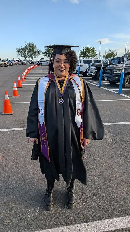 Graduating with my MBA from Colorado Technical University.