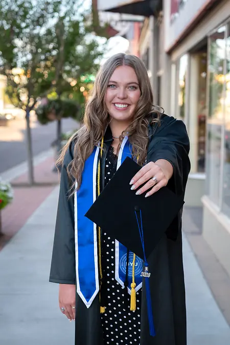 Graduating with a Bachelor of Science in Finance