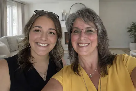 The Darling Duo — Deborah and Jody, mother-daughter team at Find a Darling Home.