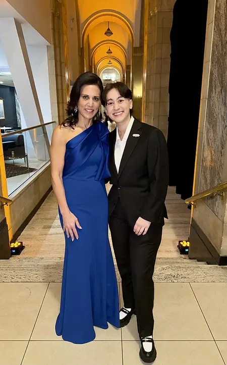 My daughter was my plus one at the World Leaders in Data & AI. It was a memorable evening for both of us.