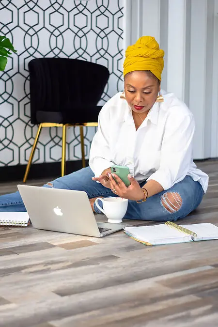 Sometimes being your own boss means wearing every hat and making it all happen. 