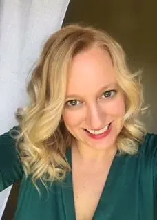 Preparing to sing in an opera