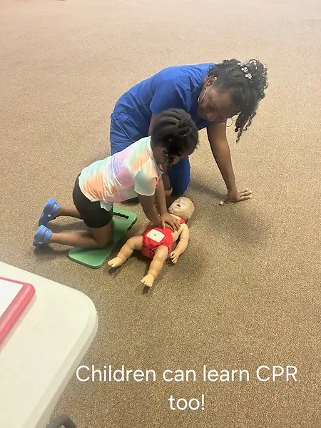 Children can learn CPR too!