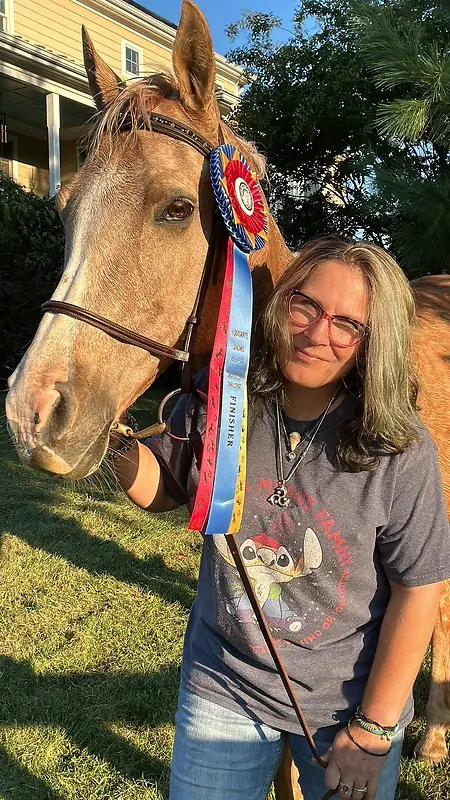 Riding keeps me grounded and also supplies me with endless behaviors to create a believable horse in video games. 