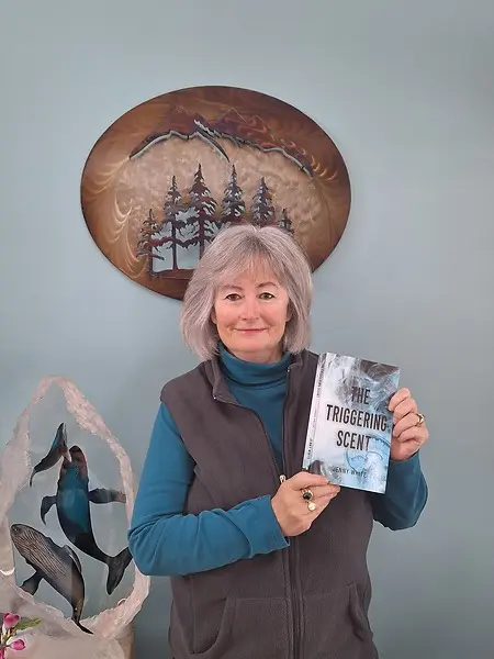 The day I got my hands on my debut novel author copy!  Surel