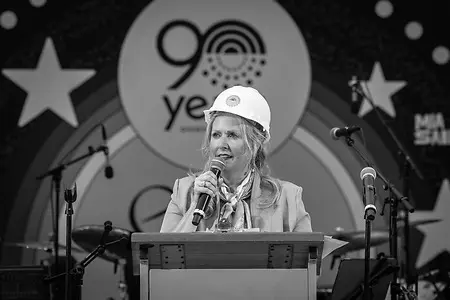 The groundbreaking ceremony for the Overton Park Shell’s capital expansion